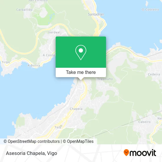 Asesoria Chapela map