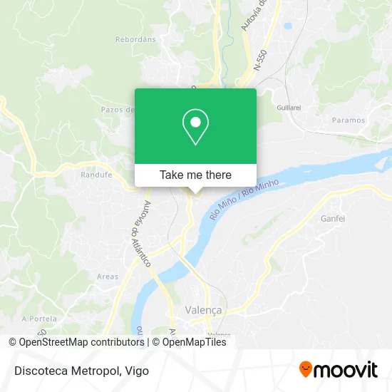 Discoteca Metropol map