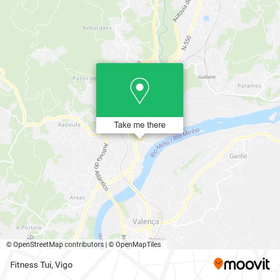 mapa Fitness Tui