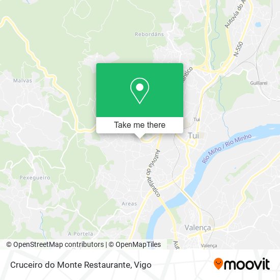 Cruceiro do Monte Restaurante map