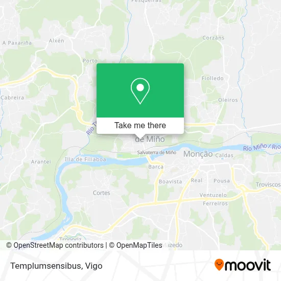 Templumsensibus map
