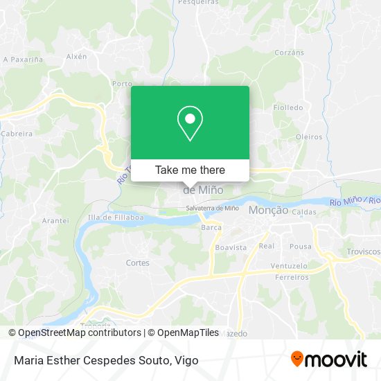 Maria Esther Cespedes Souto map
