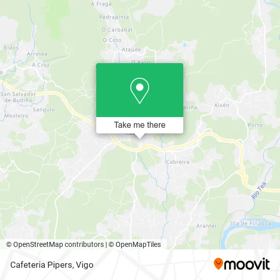 Cafeteria Pipers map