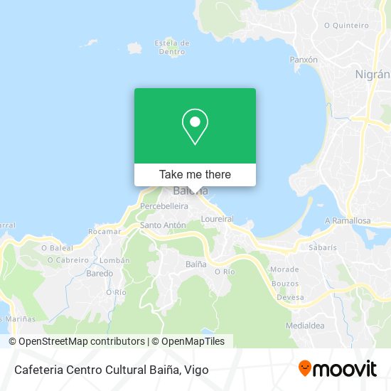 Cafeteria Centro Cultural Baiña map