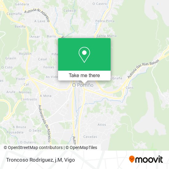 Troncoso Rodríguez, j.M map