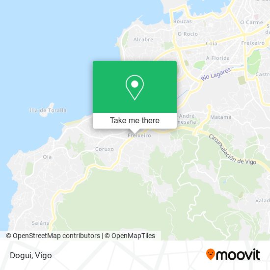 mapa Dogui