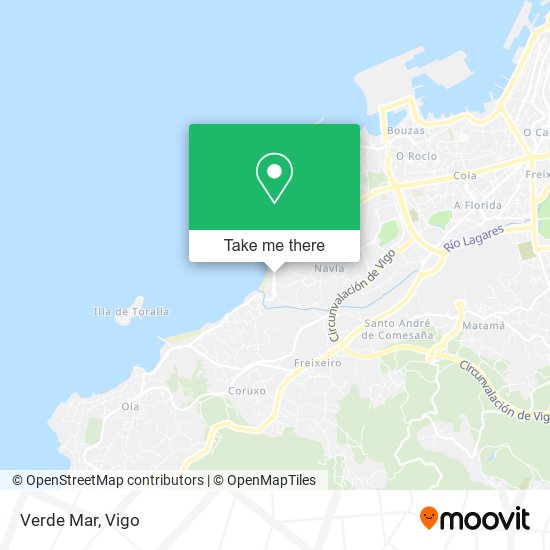 mapa Verde Mar