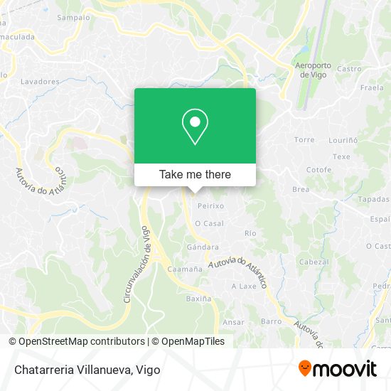 mapa Chatarreria Villanueva