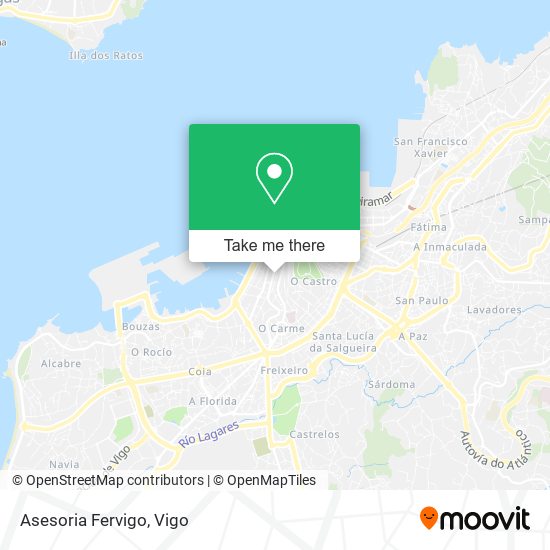 Asesoria Fervigo map