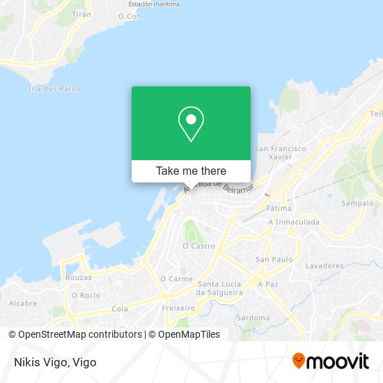 Nikis Vigo map