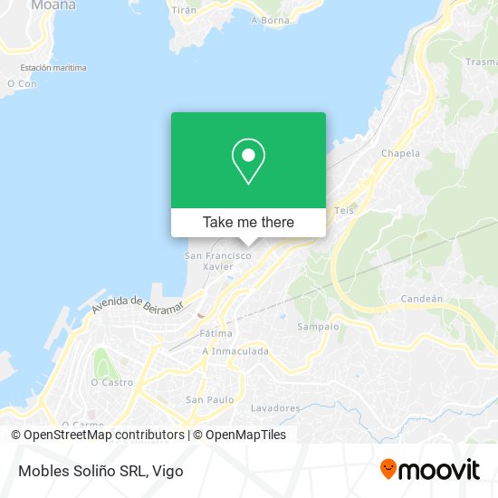 Mobles Soliño SRL map