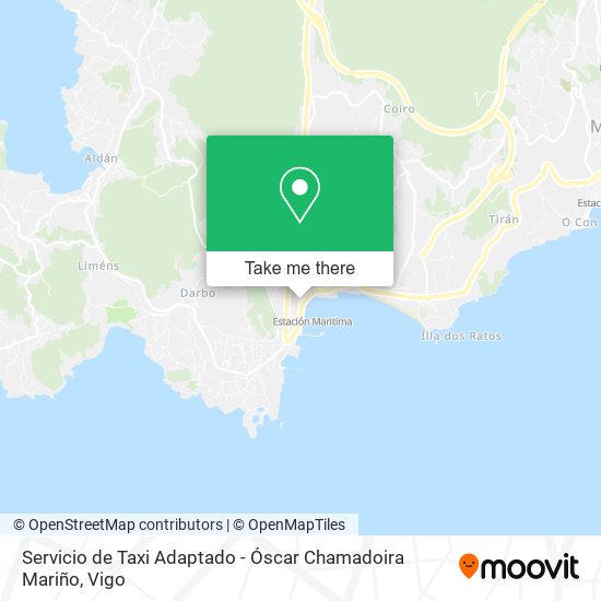 Servicio de Taxi Adaptado - Óscar Chamadoira Mariño map