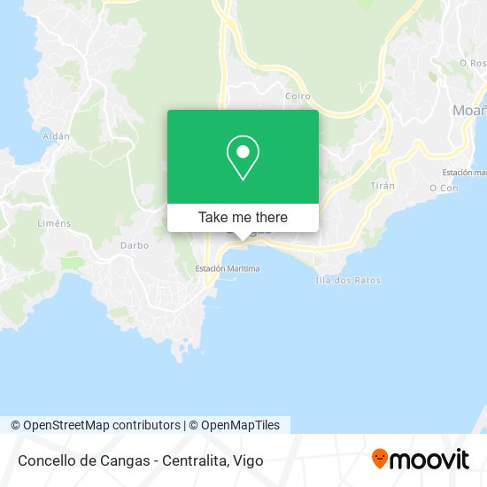 Concello de Cangas - Centralita map