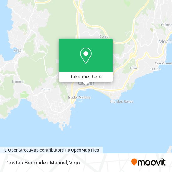 mapa Costas Bermudez Manuel