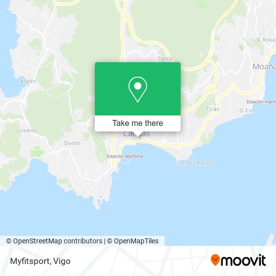 Myfitsport map