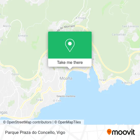 Parque Praza do Concello map