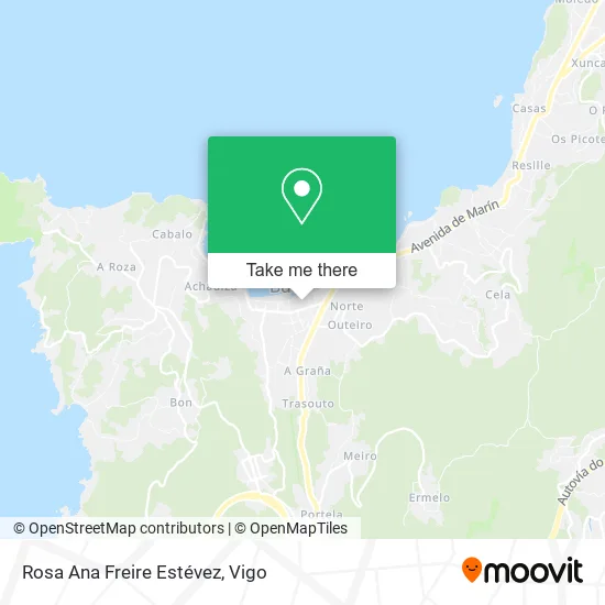 Rosa Ana Freire Estévez map