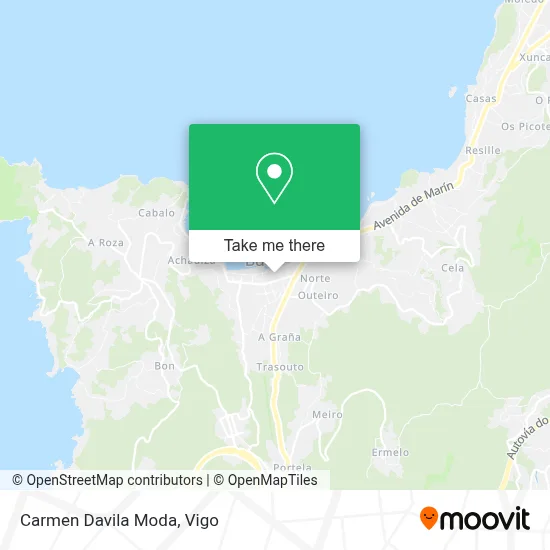 Carmen Davila Moda map