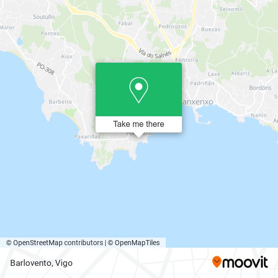 mapa Barlovento