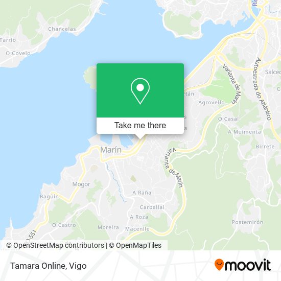 Tamara Online map