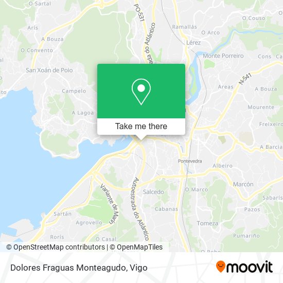 Dolores Fraguas Monteagudo map