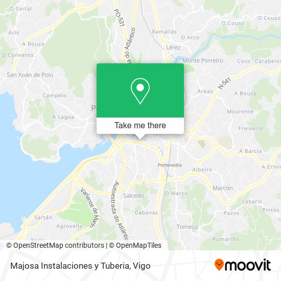 Majosa Instalaciones y Tuberia map