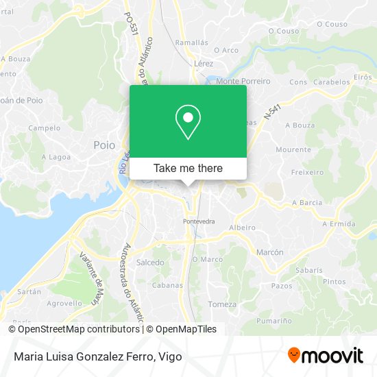 mapa Maria Luisa Gonzalez Ferro