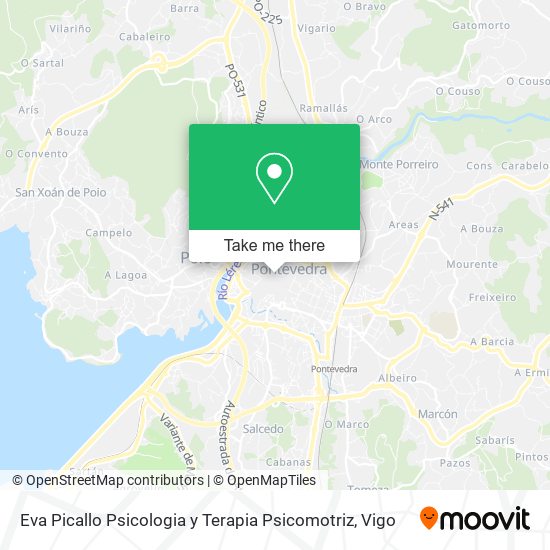 Eva Picallo Psicologia y Terapia Psicomotriz map