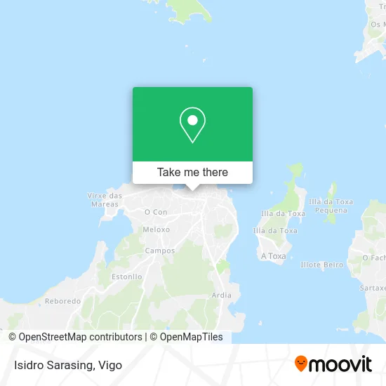 mapa Isidro Sarasing