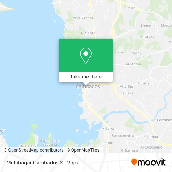 Multihogar Cambados S. map