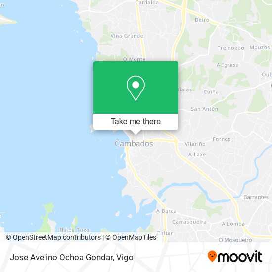 Jose Avelino Ochoa Gondar map