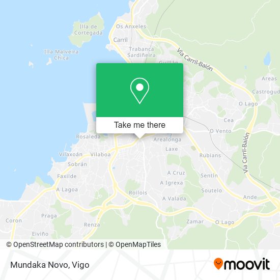 mapa Mundaka Novo