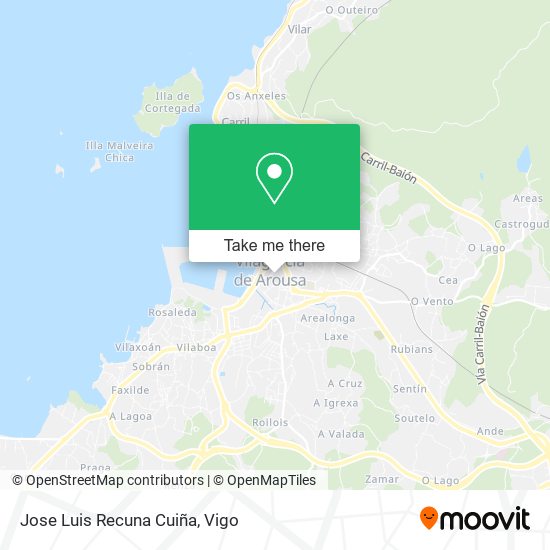 Jose Luis Recuna Cuiña map