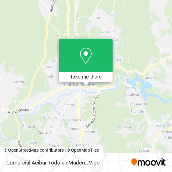 mapa Comercial Acibar Todo en Madera