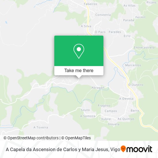 A Capela da Ascension de Carlos y Maria Jesus map