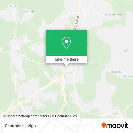 Castrodeza map