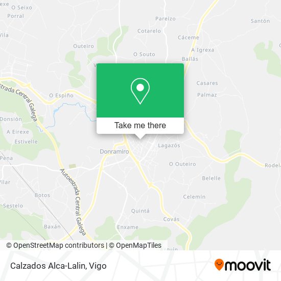 How to get to Calzados Alca Lalin in O Deza by Bus