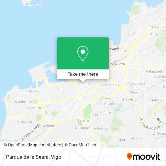 Parque de la Seara map