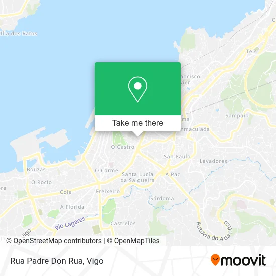 Rua Padre Don Rua map