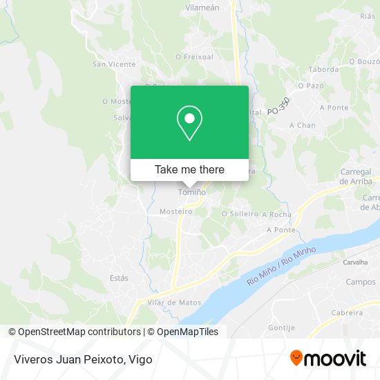 mapa Viveros Juan Peixoto
