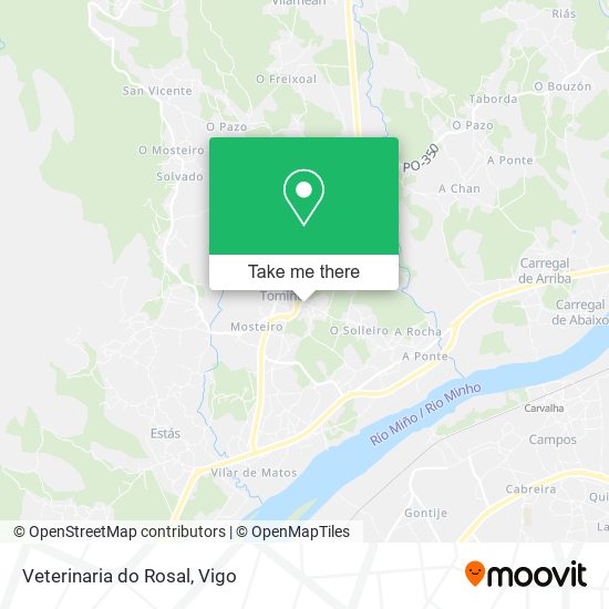 Veterinaria do Rosal map