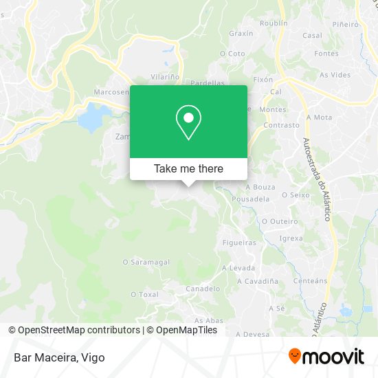 Bar Maceira map