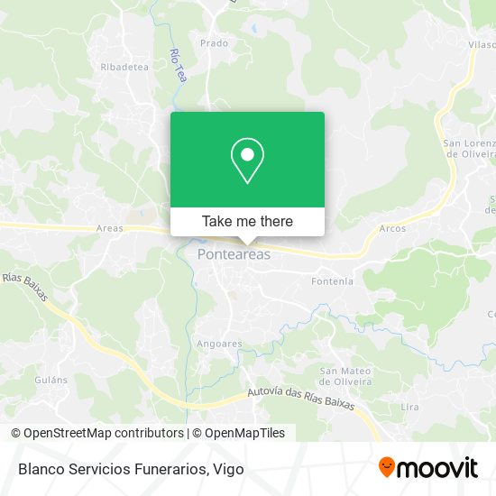 Blanco Servicios Funerarios map