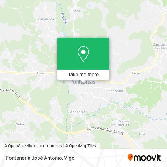 Fontanería José Antonio map