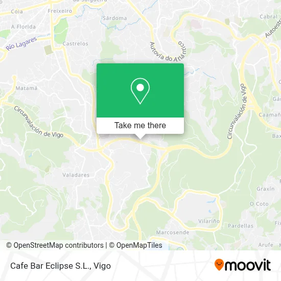 Cafe Bar Eclipse S.L. map