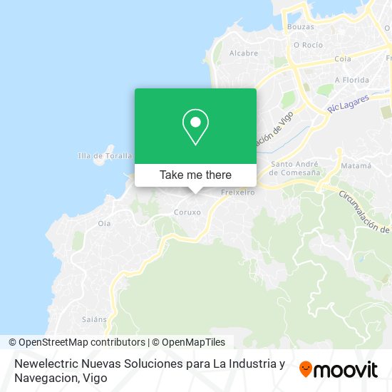 Newelectric Nuevas Soluciones para La Industria y Navegacion map