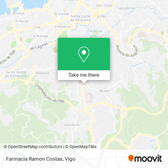 Farmacia Ramon Costas map