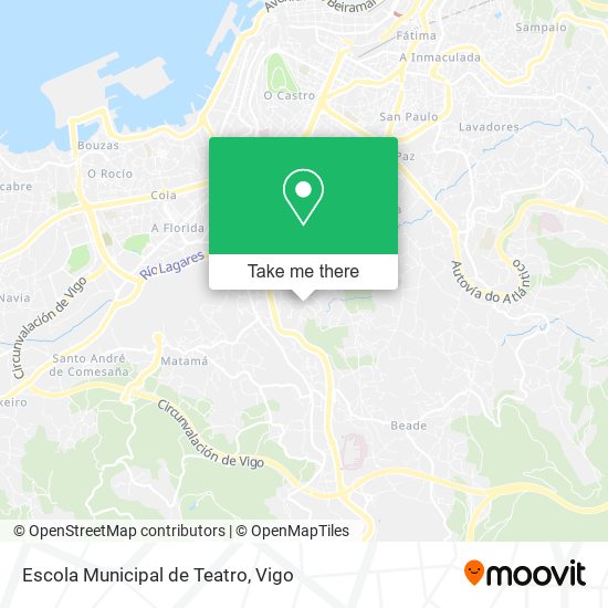 Escola Municipal de Teatro map