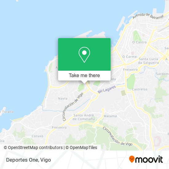 Deportes One map