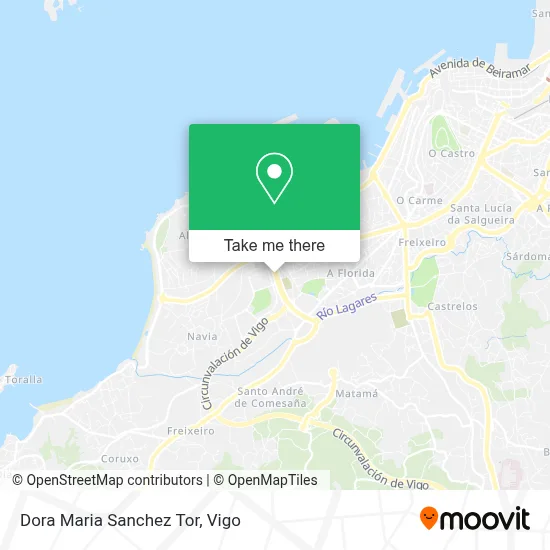 Dora Maria Sanchez Tor map